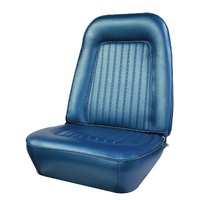 1967-68 Camaro Standard OEM Reclining Bucket Seat - Light Blue