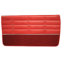 1963 Impala SS Hardtop/Convertible Standard Front Door Panels Lower Carpet - Saddle