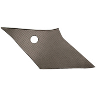 1962-63 Impala 2 Door Hardtop Recessed Star Grain Sail Panels - Aqua