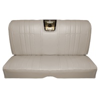 1965 Impala Convertible Standard Rear Bench Seat Upholstery Set - Black