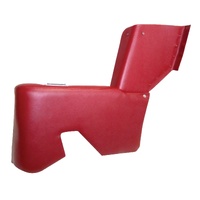 1969-70 Impala Convertible Rear Armrest Covers & Piston Covers - Sandalwood