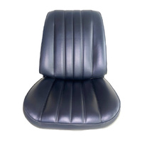 1966 Chevelle Front Bucket Seat Upholstery Set - Black