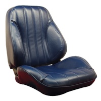 1966 Chevelle/El Camino Touring II Assembled Reclining Bucket Seats - Blue
