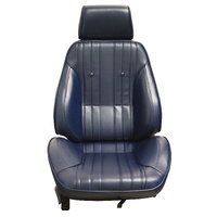 1969 Chevelle/El Camino Touring II Assembled Reclining Bucket Seats - Black