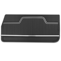 1970-72 Chevelle Front Door Panels - Black
