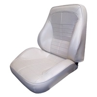 1971 LeMans Sport/GTO Touring II Assembled Reclining Bucket Seats - White