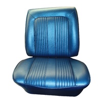 1964 LeMans/GTO Front Bucket Seat Upholstery Set - Aqua