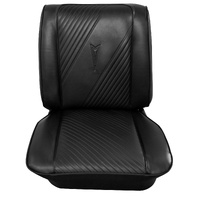 1965 LeMans/GTO Front Bucket Seat Upholstery Set - Red