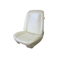 1968 LeMans/GTO Front Bucket Seat Upholstery Set - 1968 Parchment