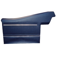 1969 LeMans/GTO Convertible Pre-Assembled Rear Quarter Panels - Black