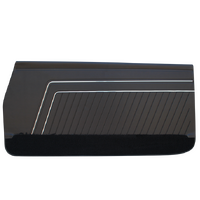 1970 LeMans Sport/GTO Front Door Panels - Black