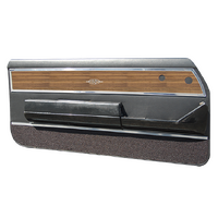 1965 Riviera Custom Front Door Panels - Black