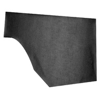 1966-67 Riviera Custom Hardtop Rear Quarter Panels - Black