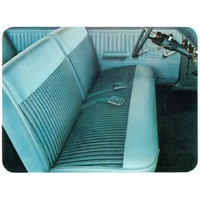 1966-67 Falcon Futura Fastback Front & Rear Upholstery Set - Blue