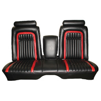 1974-75 Gran Torino Sport Flight Front Split Bench Seat Centre Armrest - Blue