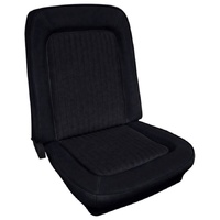 1968-77 Bronco Front Bucket Seat Upholstery Set - Black