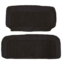 1975-77 Bronco Rear Jump Seat Upholstery Set - Black