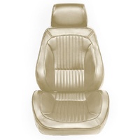 1968-74 Bronco Front Bucket Seat Upholstery Set - Parchment
