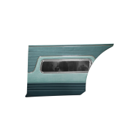 1963 Galaxie 500 2 Door Hardtop Fastback 3 Tone Rear Quarter Panels - Turquoise