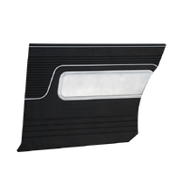 1963 Galaxie 500 2 Door Hardtop (Formal Roof) Rear Quarter Panels - Black