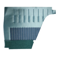 1966 Galaxie 500XL 2 Door Hardtop Fastback Rear Quarter Panels - Aqua