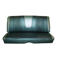 1963 Galaxie 500 2 Door Sedan Rear Bench Seat Upholstery Set - White