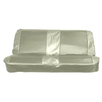 1973-79 F100/F150/F250/F350 All Vinyl Front Bench Seat Upholstery Set - White