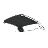 1960-65 Ranchero Headliner - Bright Red
