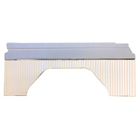 1977 Bronco Rear Carbon Fiber Quarter Panels - Grey/Silver