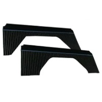 1977 Bronco Rear Quarter Panels w/o Top - Parchment