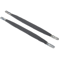 1969 Cougar Door Pull Straps (Pair) Black
