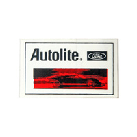 Autolite Decal 1.5" x 2.5"