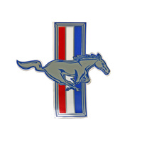 Mustang Running Bar Horse Decal - Left, 7"