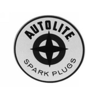 4" Autolite Spark Plug Decal