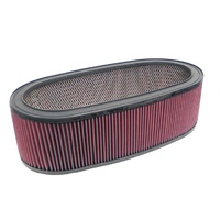K&N Air Filter Element suit Ford Oval Air Cleaners - Huge 6"