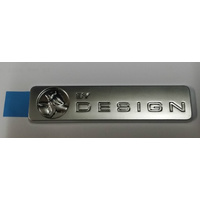 Genuine Holden By Design Emblem, Satin Chrome HSV VY
