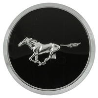 1982 Mustang Hood Emblem - Black