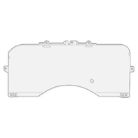 87-89 Instrument cluster lens