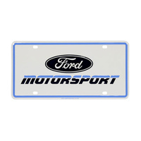 Ford Motorsport License Plate - 2 Color