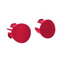 87-93 Armrest Plugs (Red, Left)