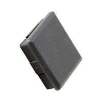 1987-93 Mustang Hole Cover for Mirror Switch - Smoke Gray