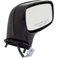 1987 - 1993 Mustang Convertible Power Door Mirror Assembly