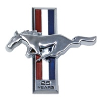 1989 - 1990 Mustang Dash Emblem - 25th Anniversary