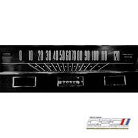 1964.5-1966 Mustang LED Gauge Kit- White