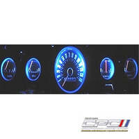 1965-1966 Mustang LED Gauge Kit- Blue