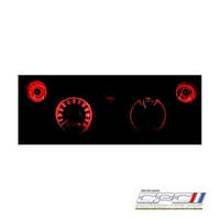 1971-1973 LED Gauge Kit - Red