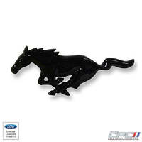 1994-2004 Mustang Running Horse Grille Ornament - Black