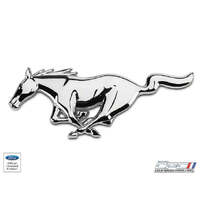 1994-2004 Mustang Running Horse Emblem - Chrome 