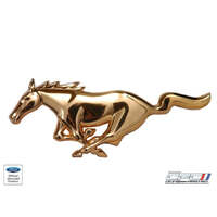 1994-2004 Mustang Running Horse Emblem - 24K Gold Plated