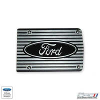 A/C Compressor Die Cast Aluminium Cover Plate - Ford Lettering